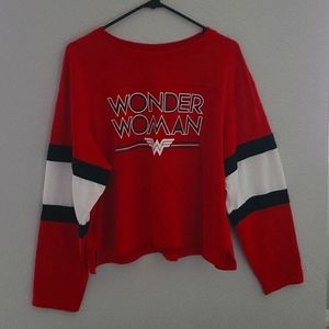 Wonder Woman Cropped Sweatshirt